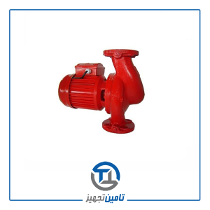 الکتروپمپ سیرکولاتور خطی تکفاز سهند مدل 1/2 1″AA